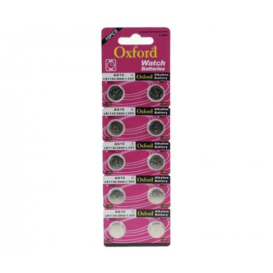 AG-10 PİL OXFORD 10'LU