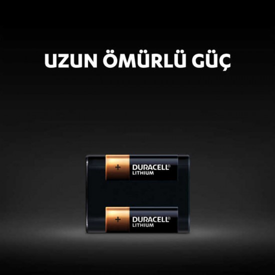 Duracell 2CR5/DL245 6V Lıthıum Pil 1'li