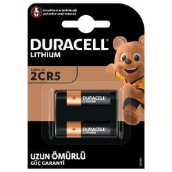 Duracell 2CR5/DL245 6V Lıthıum Pil 1'li