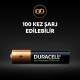 Duracell 750 Mah Şarjlı İnce Pil 2'li