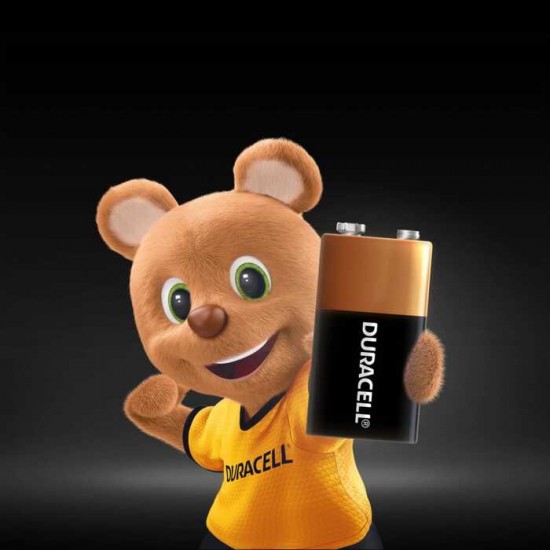 Duracell 9 Volt Pil 1'li