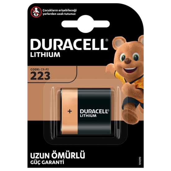 Duracell DL223A/CRP2 Pil 1'li