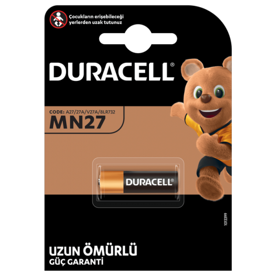 Duracell Mn27/27A Pil 1'li