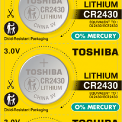 Toshiba Cr 2430 Lithium 5'li Pil