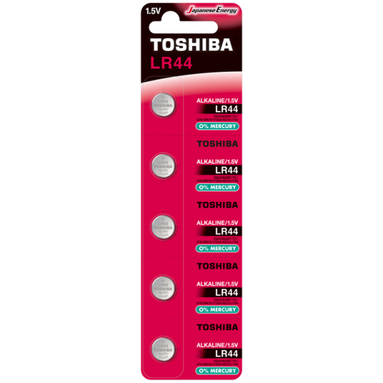 TOSHIBA LR44 ALKALİN PİL 5Lİ